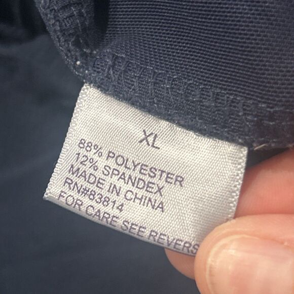 Te Verde Shorts Women's XL Ripstop Bungee Stretch Hiking Colorblock Pockets Blue - Picture 3 of 5